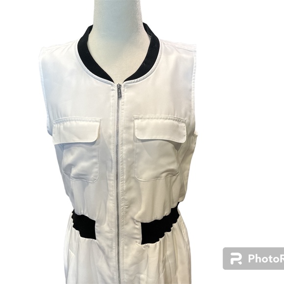 Calvin Klein Sleeveless Dress with Zipper Size M - Picture 2 of 6